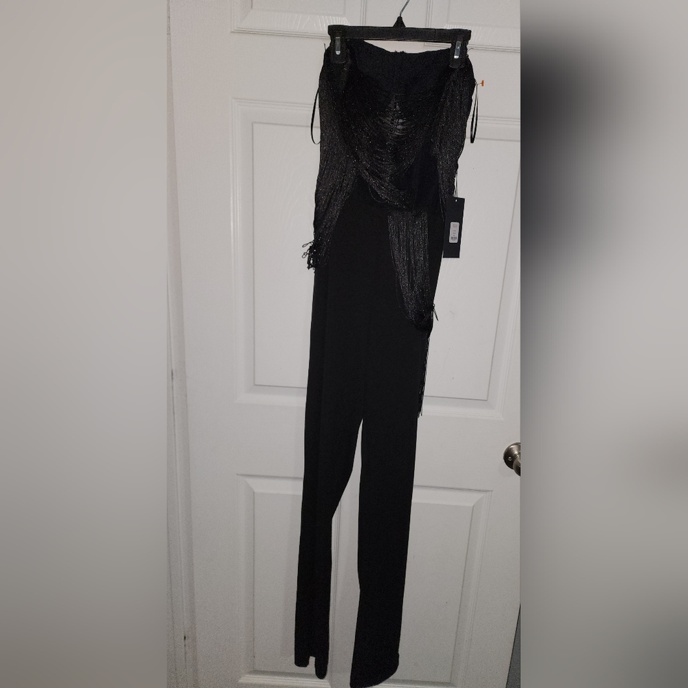 Mia Fringe Jumpsuit size M
